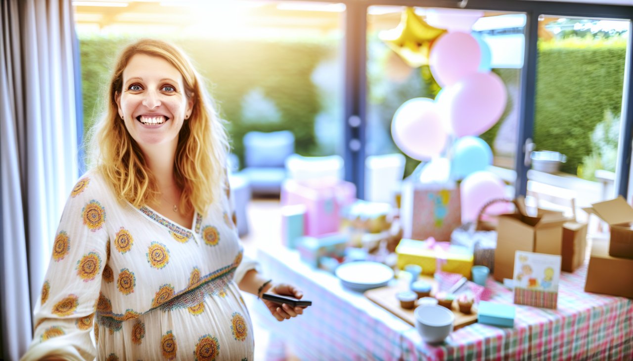 Pack baby shower d'hiver - faire-part et jeux « Il fait froid dehors