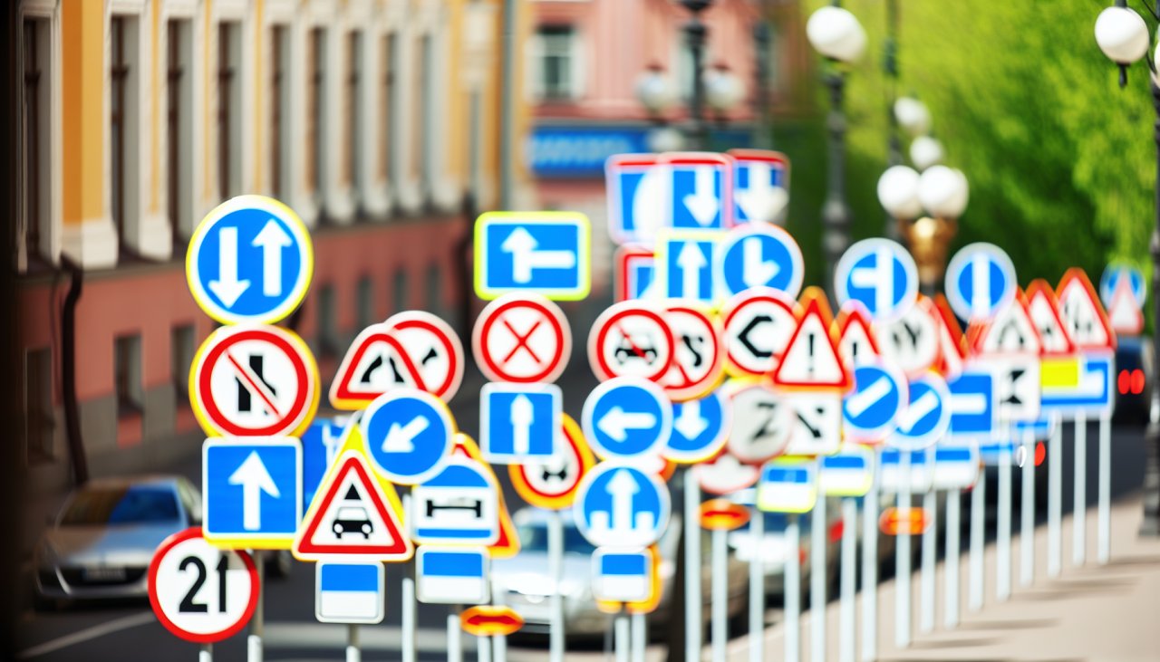 Les grandes familles de panneaux de signalisation routière : un univers ...